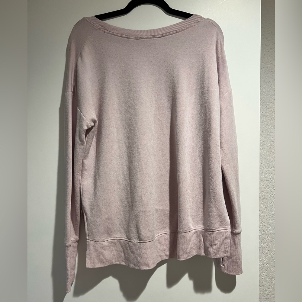 ATHLETA LILAC COASTER LUXE SWEATSHIRT - Picture 7 of 8